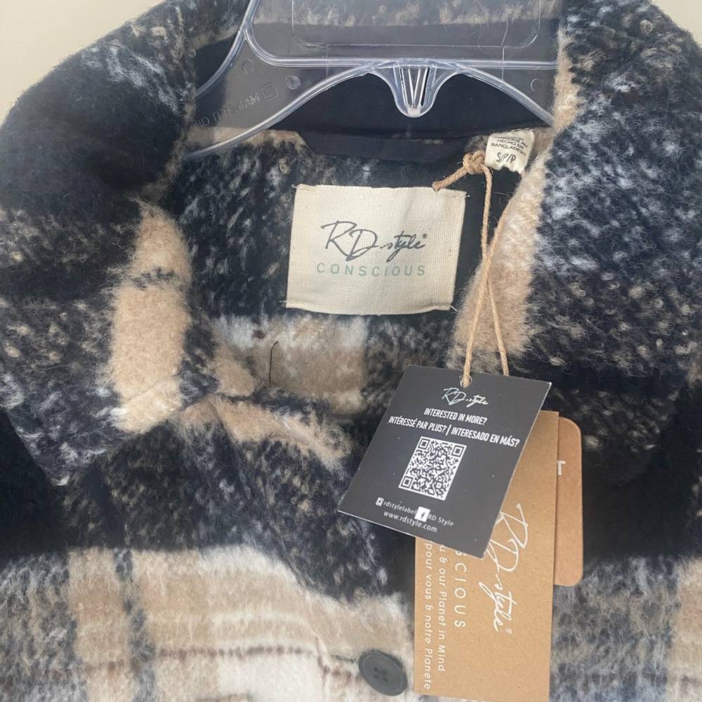 Plaid Shacket - Picture 3 of 4